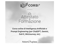 Corso Intelligenza Artificiale e Prompt Engineering